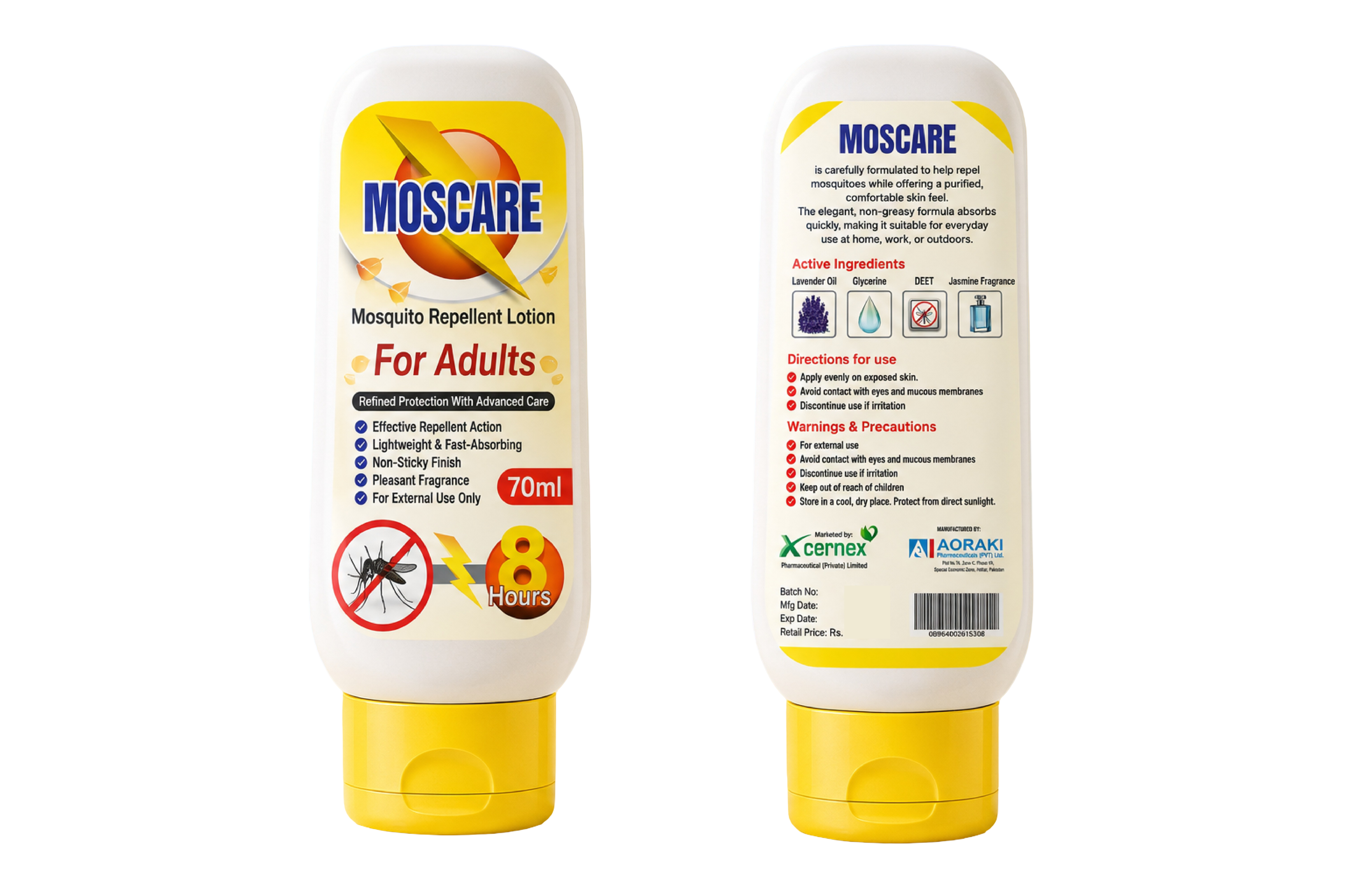 Moscare Repellent Lotion